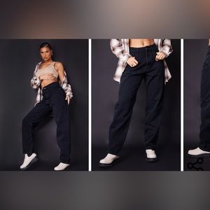 Washed Black boyfriend jeans 
Size 0
Length approx 81cm/32”